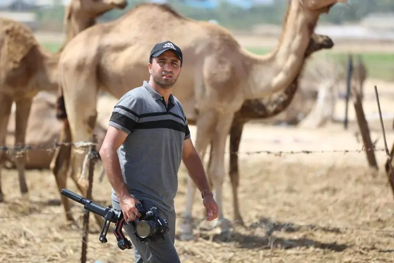 Journalist van vlees en bloed - Ontwerpen aan de journalistiek - Hosny Sala uit Gaza 1