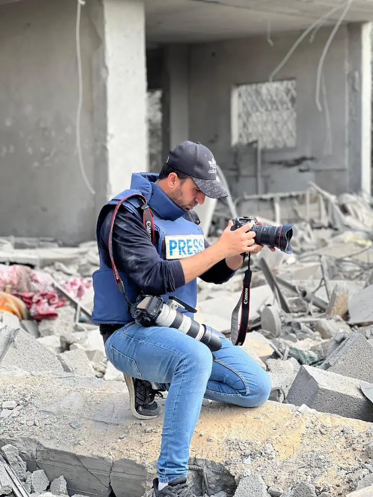 Journalist van vlees en bloed - Ontwerpen aan de journalistiek - Hosny Sala uit Gaza 2